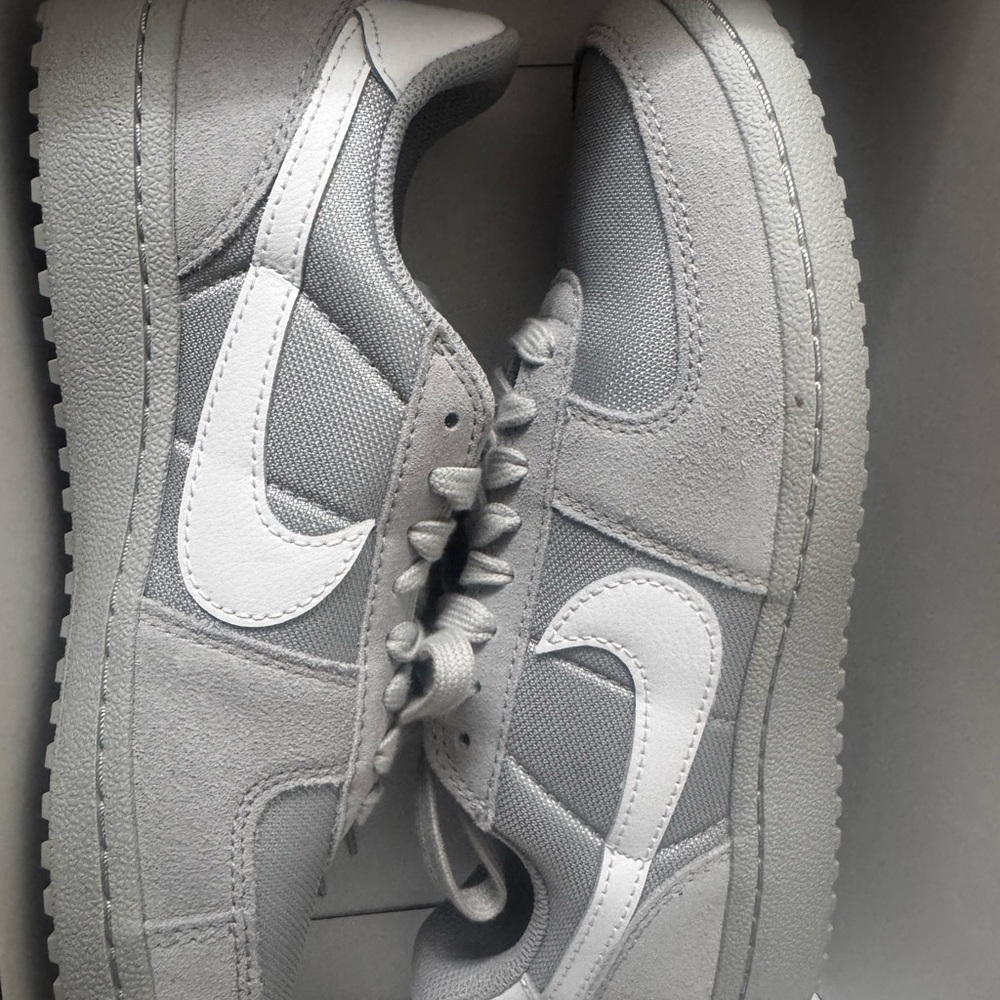 Nike Field General Wolf Grey and White Sneakers size 8M